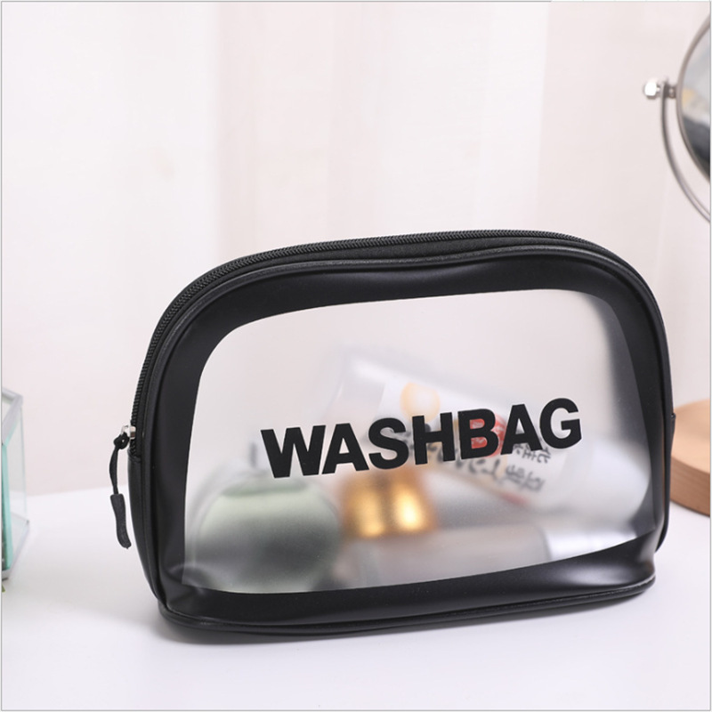 Bolsa cosmética esmerilada personalizada de fábrica bolsa de lavado de viaje portátil bolsa de almacenamiento portátil bolsa de almacenamiento de viaje al aire libre impermeable