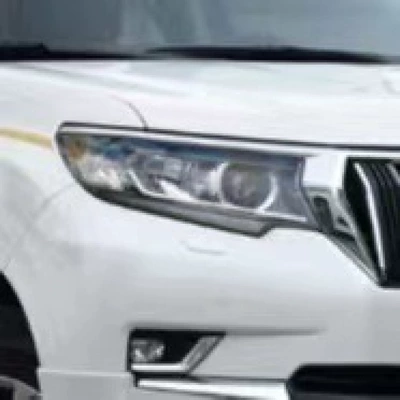 Camry, Prado Transparent Film Tpu | Car headlight protective film - 18-20-models-domineering-prado-headlights-transparent-model
