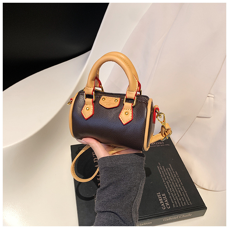 135g Weight Polyester Lining Material Multicolor Fashion Element Zipper Closure Type Single Shoulder Strap, Top Handle Strap Type Crossbody Bag Bags Type Daily Occasion Pu Leather Material Color Block Pattern All Seasons Season Women's, Girl'S Gender Vintage Style Style Square Shape Women's Girl'S Pu Leather Color Block Vintage Style Multicolor Square Zipper Crossbody Bag 22