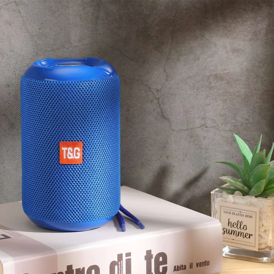 TG264 subwoofer impermeable al aire libre doble diafragma de alta calidad de sonido portátil tarjeta de enchufe de voz altavoz Bluetooth tela de audio