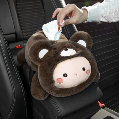 chair back-mounted tissue box – Car tissue box/set - cute-bear-seat-tissue-box