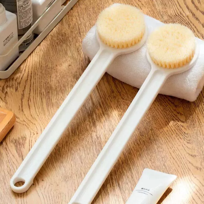 Щетка для ванны для ленивого тела с длинной ручкой Щетка для ванны с мягкой щетиной и ручкой XM2