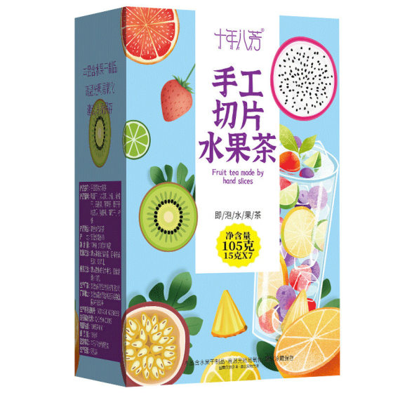 Fruit Tea pouch fruit tea online popular fruit tea cold tea dried tea fresh fruit grain herbal tea wholesale