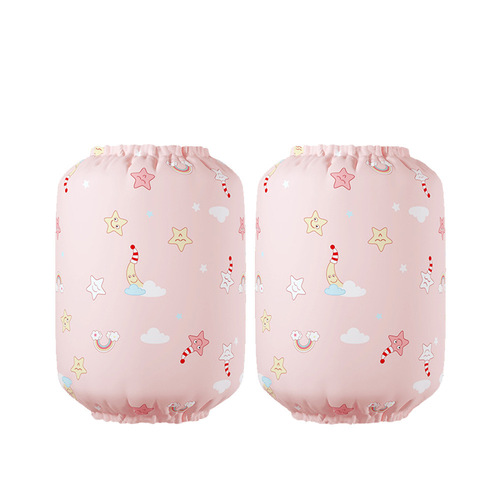 Children's Anti-fouling Sleeves Cute Printed Baby Sleeves Waterproof Elastic Cartoon Boys and Girls Small Sleeves XRXT01