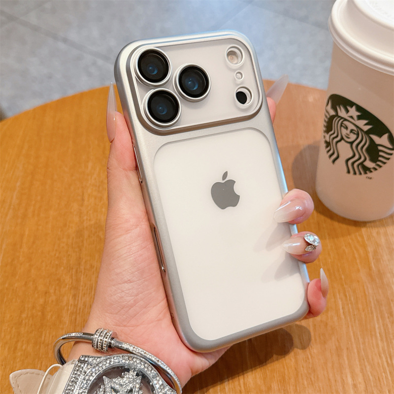 适用苹果17promax电镀磨砂PC手机壳iPhone17肤感UV准分子硬壳批发|undefined