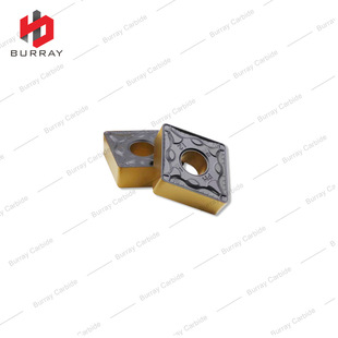 Carbide Cnc Turning Inserts Cnmg160604/08/12-Pm Two-Color Steel Parts Processing Cvd Coating