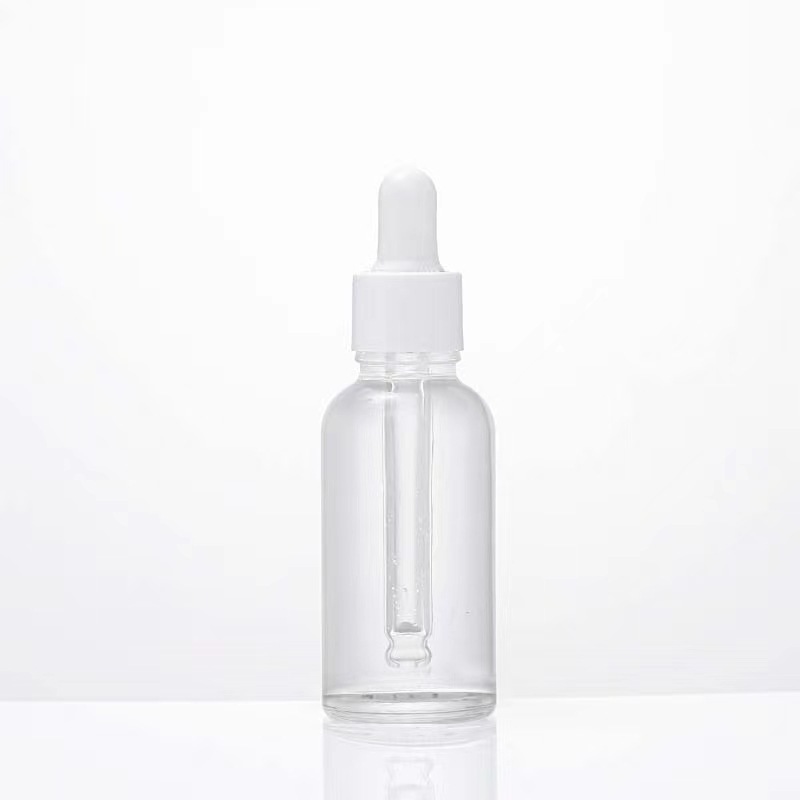 30mlエッセンシャルオイルボトル化粧品分注ボトル10ml透明エッセンシャルオイルボトル50mlガラススポイトボトル|undefined