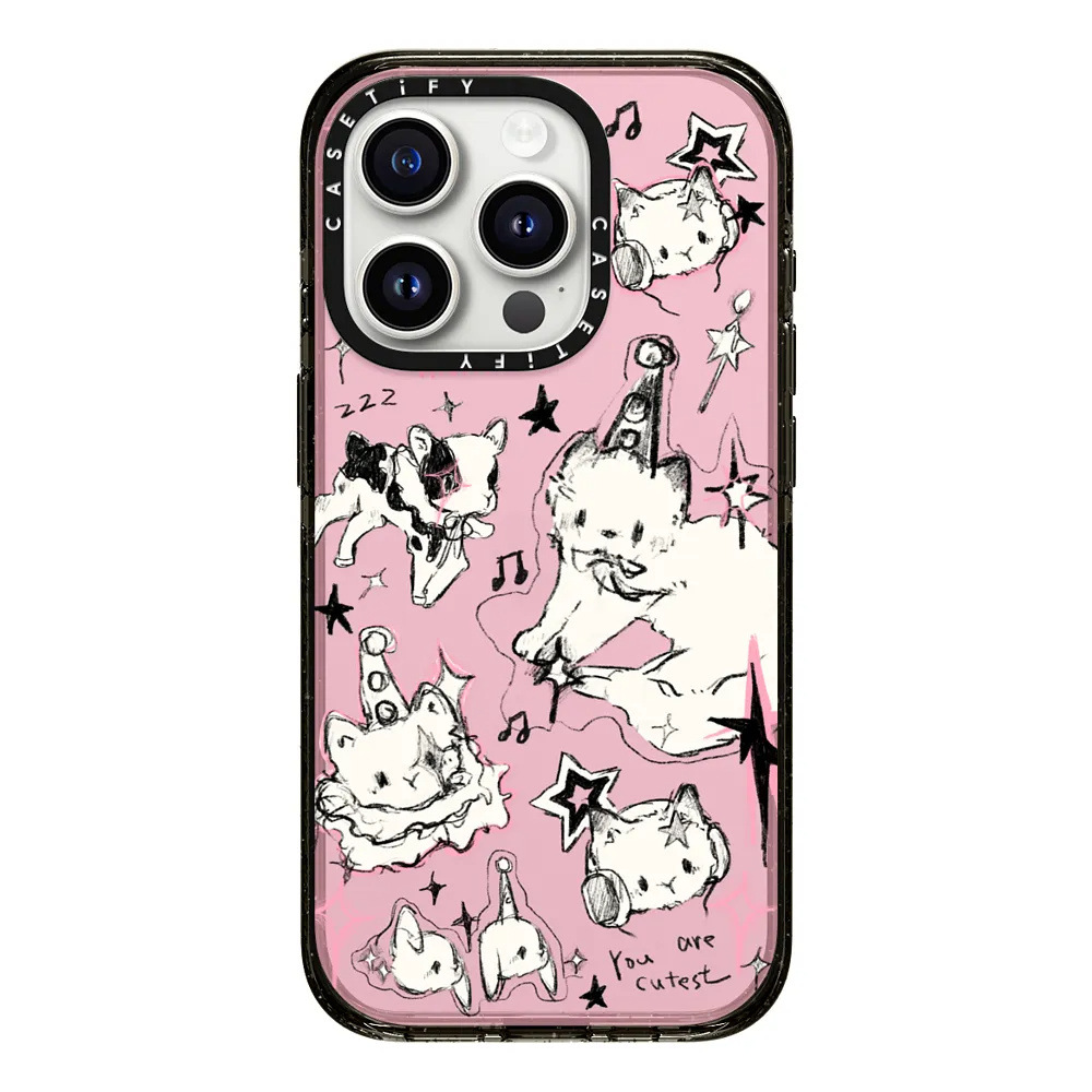 Cs Co-Branded Lalazoo Cute Illustration Cat Zootopia Iphone16Pro Apple Phone Case
