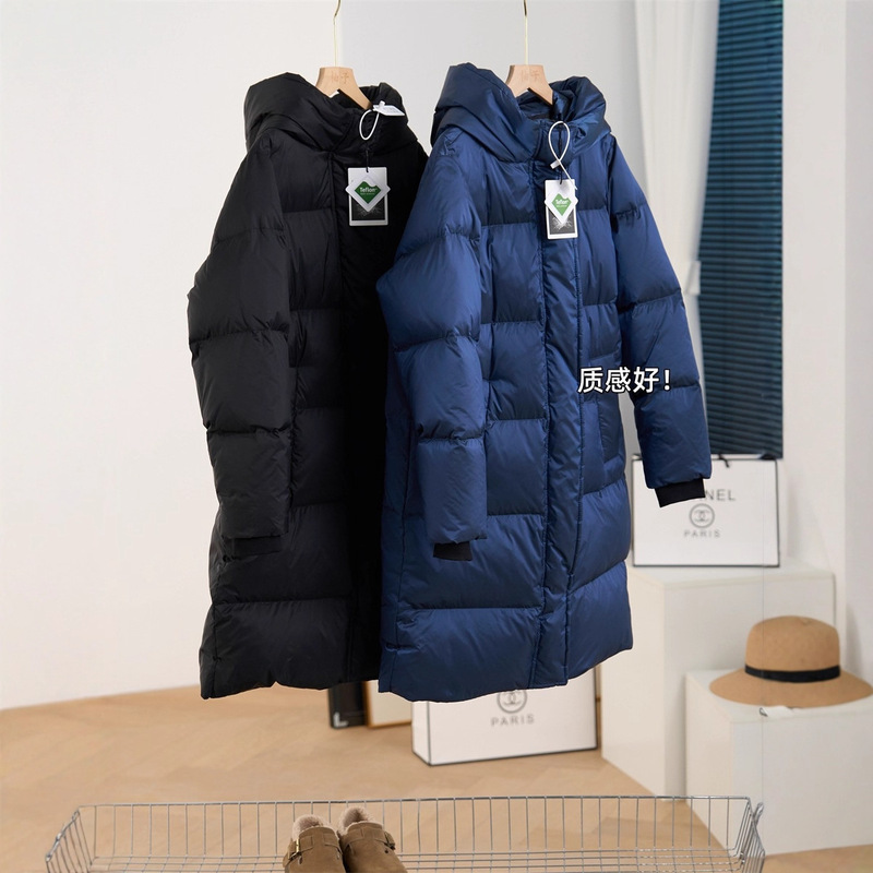 Dujia's Heavyweight 90 White Goose down Jacket, Three-Proof Warm Mid-Length Goose down Jacket for Women 25 Winter New Style G102314 Dujia's Heavyweight 90 White Goose down Jacket, Three-Proof Warm Mid-Length Goose down Jacket for Women 25 Winter New Style G102314
