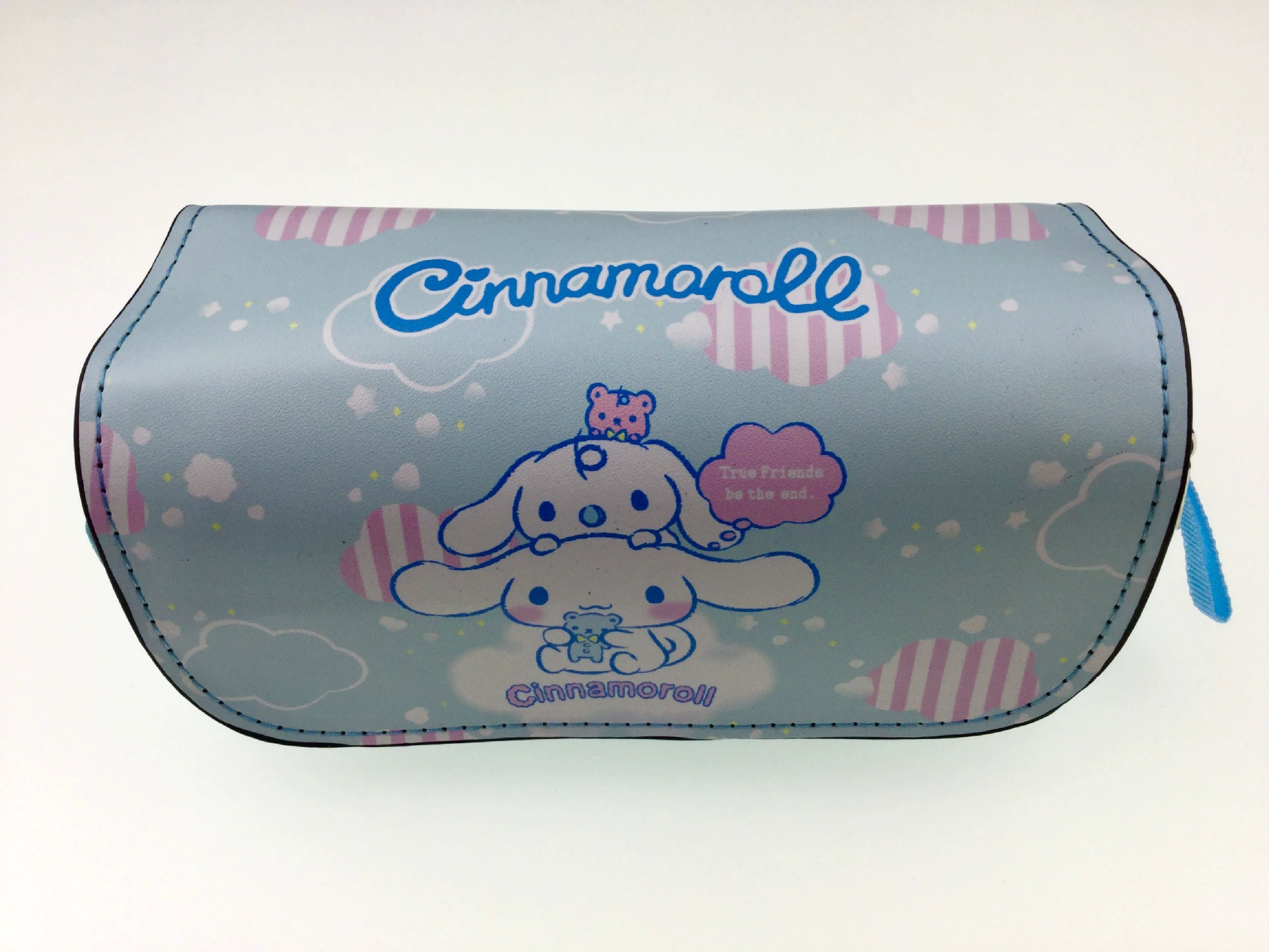 Мультяшный милый двойной слой пенал на молнии, кошелёк, маленькая сумка, Cinnamoroll