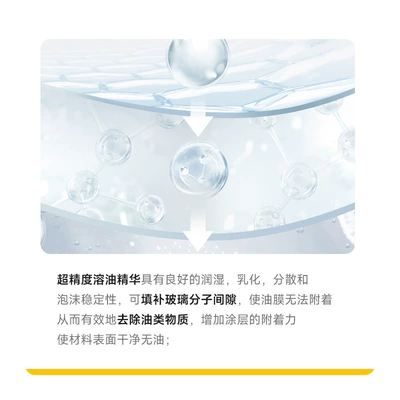 Removal Cream Car Glass Cleaning: Glass agent