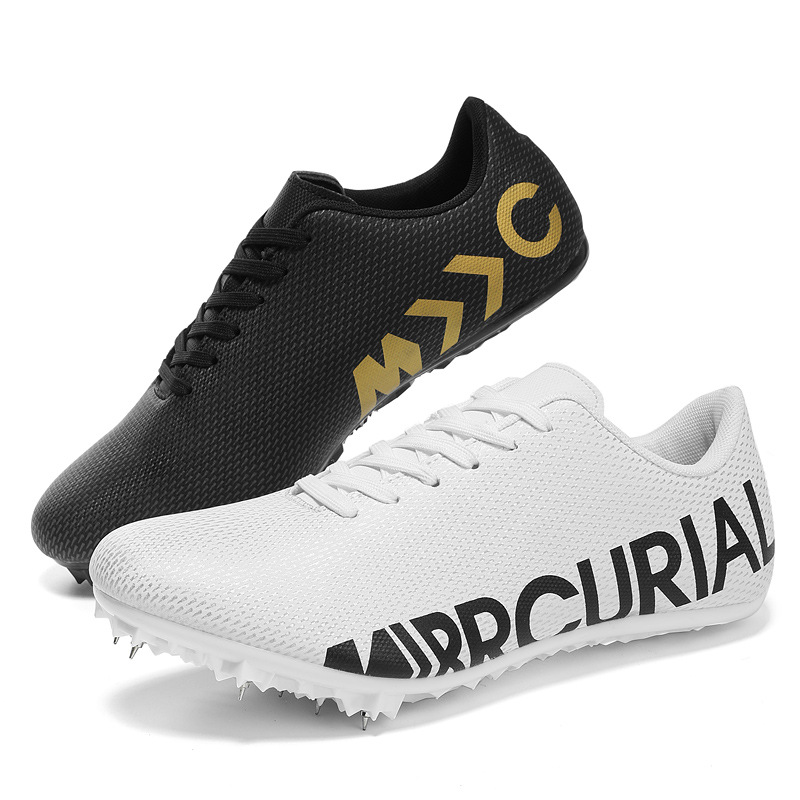 Entrega de una pieza 2019 nuevas 8 uñas zapatos de uñas de Pato Mandarín pista y campo Sprint zapatos de uñas para hombres zapatos de entrenamiento deportivo para mujeres