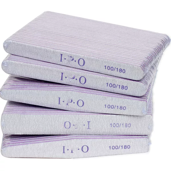 Nail rubbing strip nail file nail grinding sand strip nail salon special polishing rough strip roving thin wood stamp file