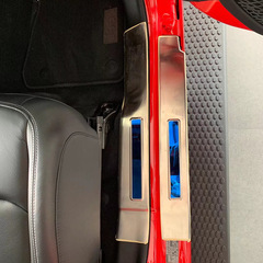 Applicable for 2018 Jeep Wrangler, Front and Rear Bumper Guards, Stainless Steel Protection and Decoration