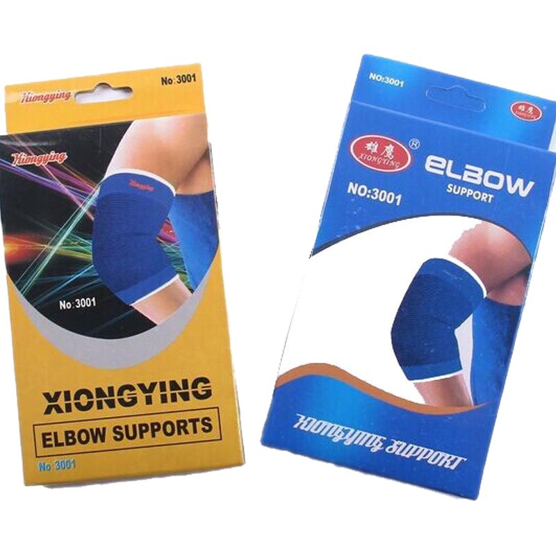 Factory blue polyester cotton knitted warm elbow arm arm protection sports supplies a generation of hair