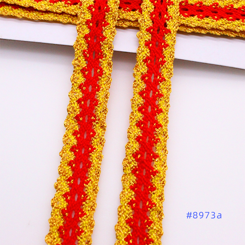 Nuevos accesorios de encaje con borde ondulado de Phnom Penh, cortinas de estilo europeo, decoración de textiles para el hogar, accesorios de decoración de encaje