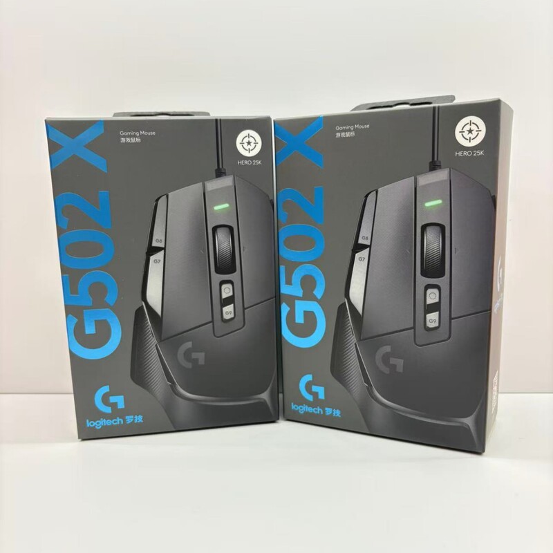 Logitech G502X Wired Gaming Mouse with Mechanical Hybrid Micro-Switches, Macro-Programmable, Suitable for Logitech G502X Wired Gaming Mouse with Mechanical Hybrid Micro-Switches, Macro-Programmable, Suitable for