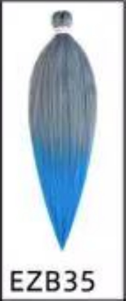 EZ color pelucas grandes trenzas pre estiradas crochet trenzas pre estiradas africanas trenzas sucias