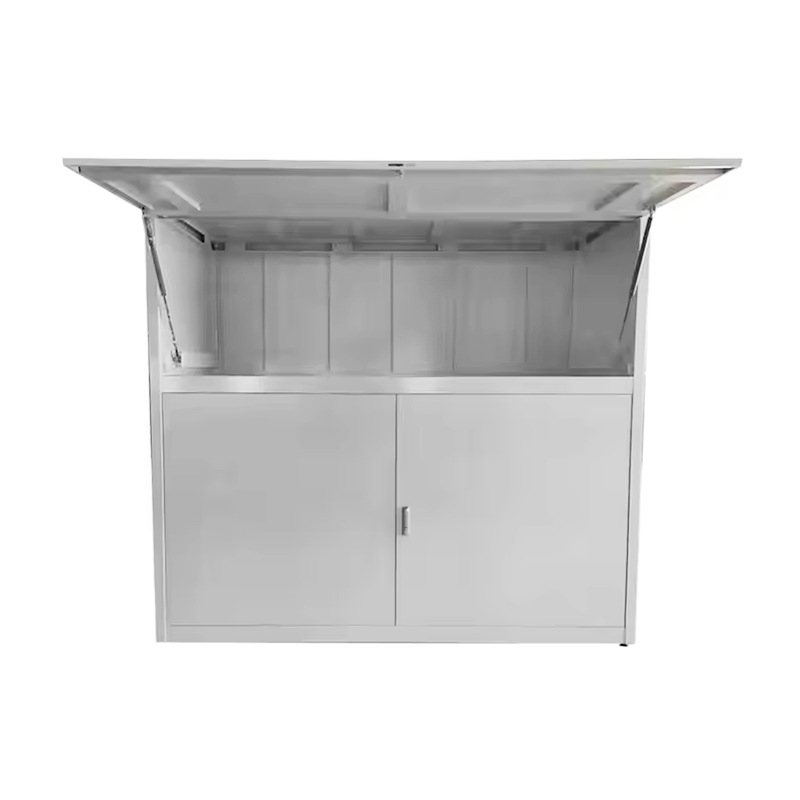 Factoria de comercio exterior garaje armario metal subterráneo estacionamiento caja de almacenamiento armario de gran capacidad armario de herramientas de almacenamiento