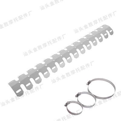 Motorcycle modification, off-road vehicle: Motorcycle exhaust pipe - pqpj-32016-long-exhaust-pipe-silver