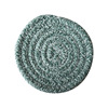 Japanese -style round oval cotton rope weaving home dining table cushion coaster coating heating pad