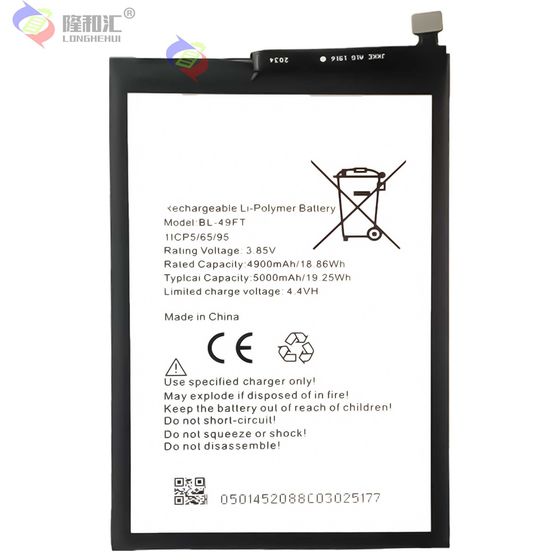 For transmission Spark 5 Air/6 Go mobile phone battery BL-49FT large capacity 5000mah factory wholesale