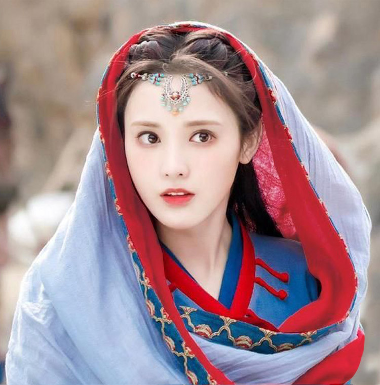 Donggong small Maple with the National Wind shawl Xizang tea card Salt Lake Desert Tourism scarf female autumn and winter