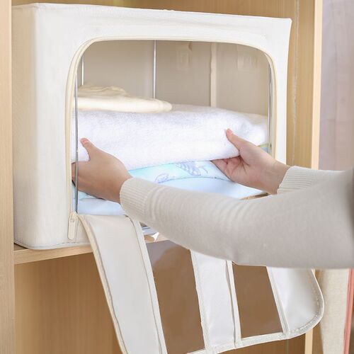 Paisiron's new organizer-specific environmentally friendly storage box waterproof Oxford fabric 66-liter clothing quilt box