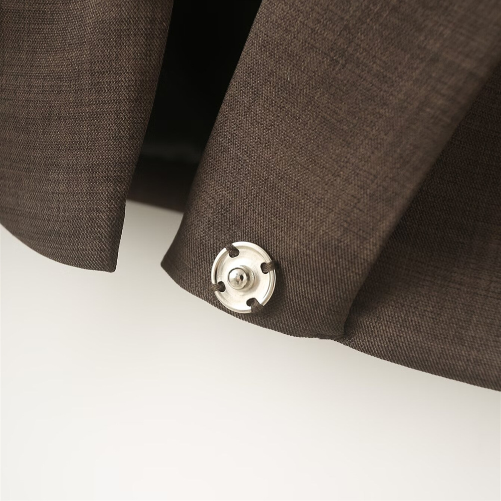 ChicShe Cross-Border Source PB&ZA Moda Donna Autunno Inverno 2024 Stile Francese Completo Blazer Corto Elegante Set Due Pezzi_voghion.com