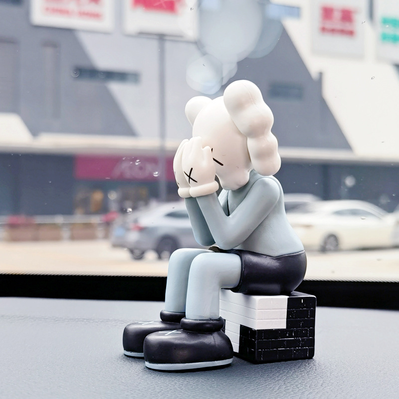 セサミストリート XX アイトレンド人形 KA 車の装飾品 ins 車の室内装飾用品 PVC コーズクリエイティブドロップシッピング|undefined