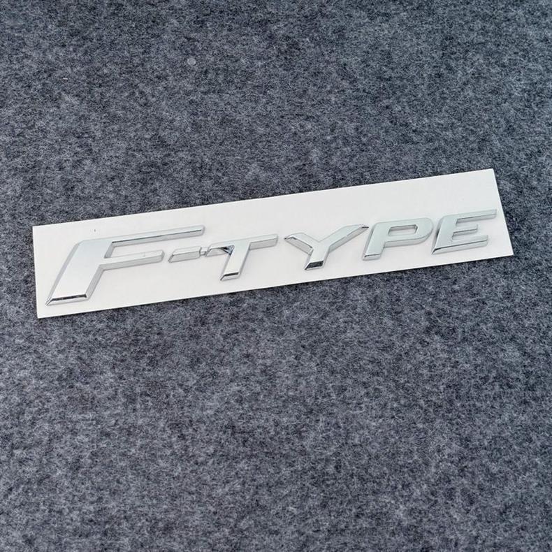 Suitable for Jaguar letter emblem XJL XFXEL F-PACE V6 3.0 V8 5.0 rear volume emblem side emblem car emblem