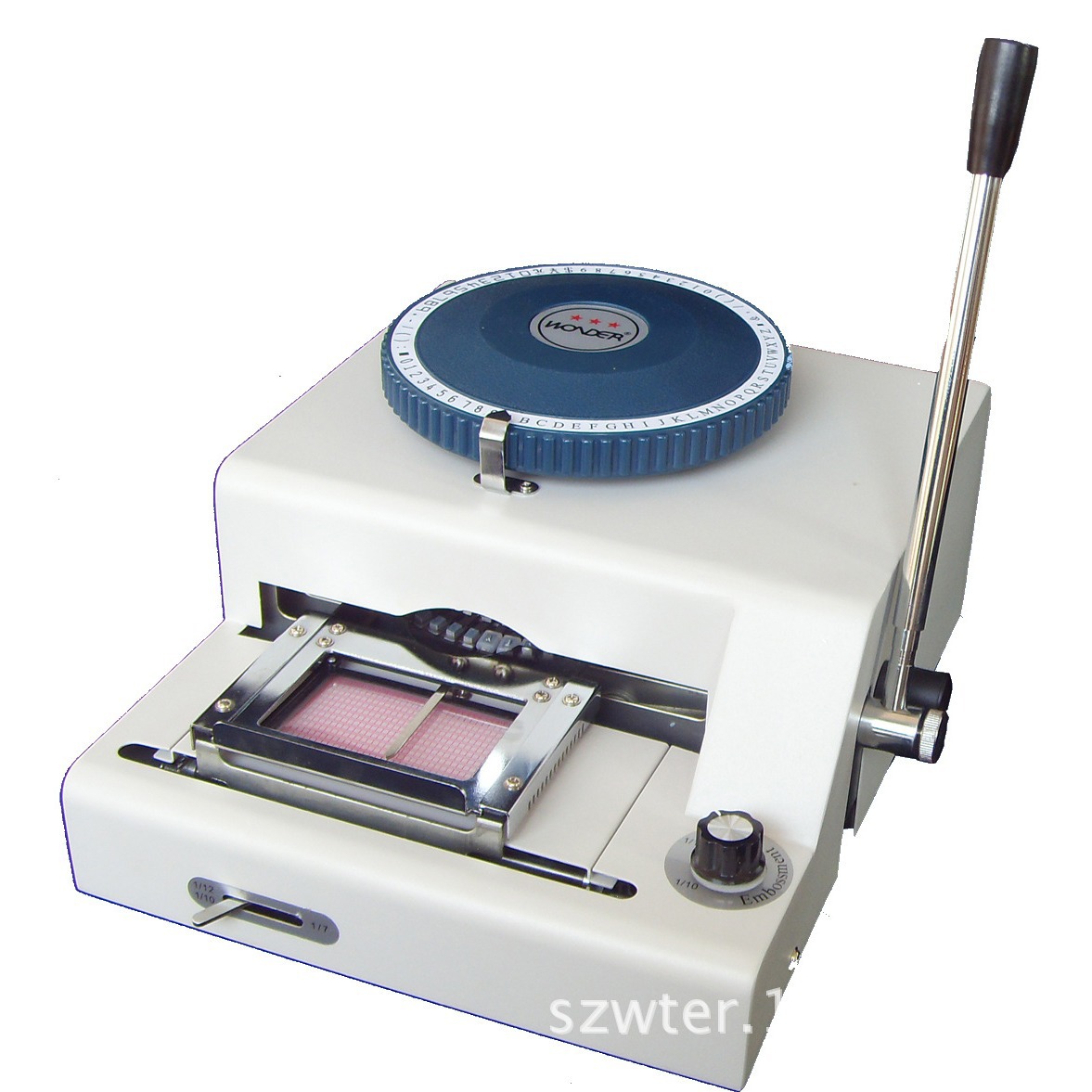 文特尔 WONDER WSDM-80CE 信用卡凹凸字一体打码机 工厂店