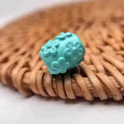 Mother Pixiu Spacer Beads – Zərgərlik ara hissələri - plum-blossom-barrel-beads-size-about-127mm