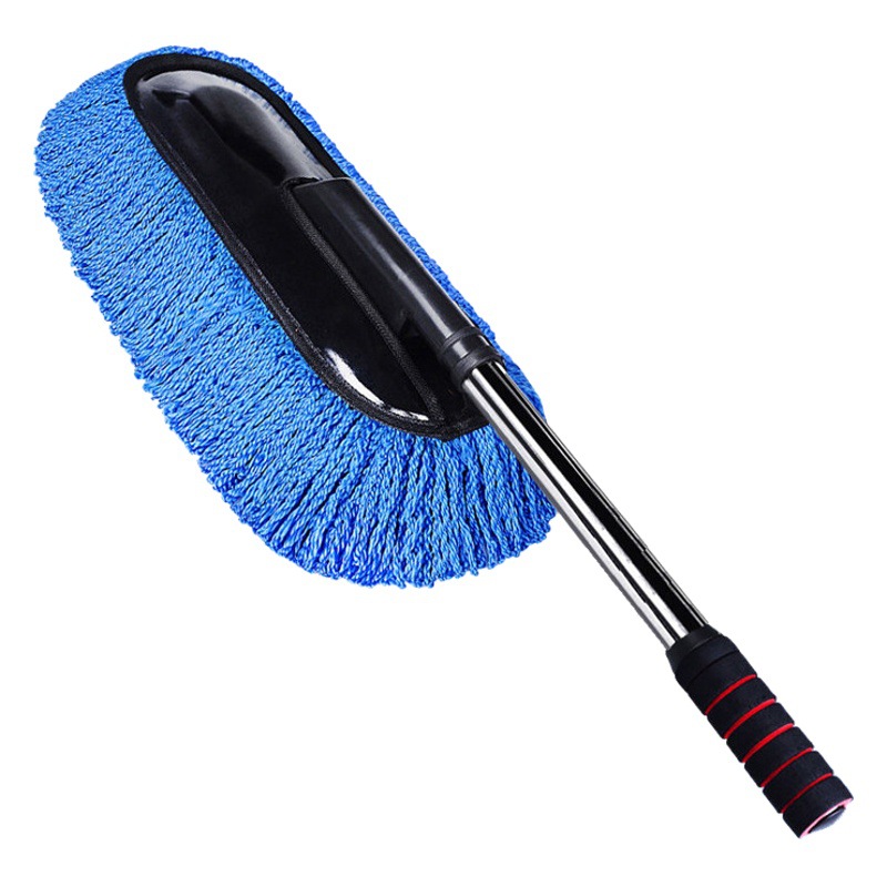 Cepillo de microfibra para coche, cepillo de lavado de coches, plumero retráctil especial para polvo, microfibra para coche.