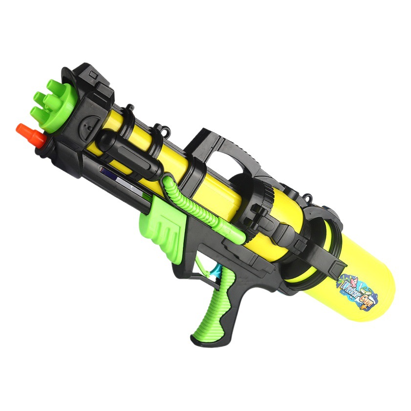 Festival de salpicaduras de agua al aire libre pistola de agua bombeadora de alta presión de gran tamaño pistola de agua de largo alcance extraída de gran capacidad juguete al por mayor