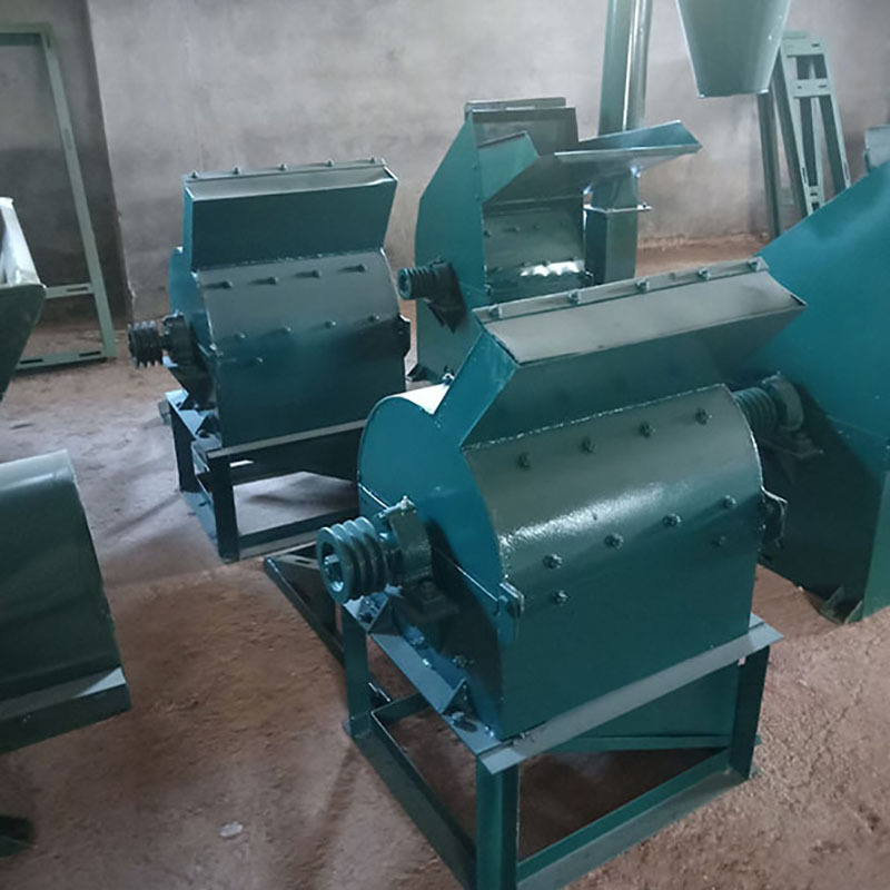 加厚型饲料破碎机 60型饼类破碎机 菜籽饼破碎设备