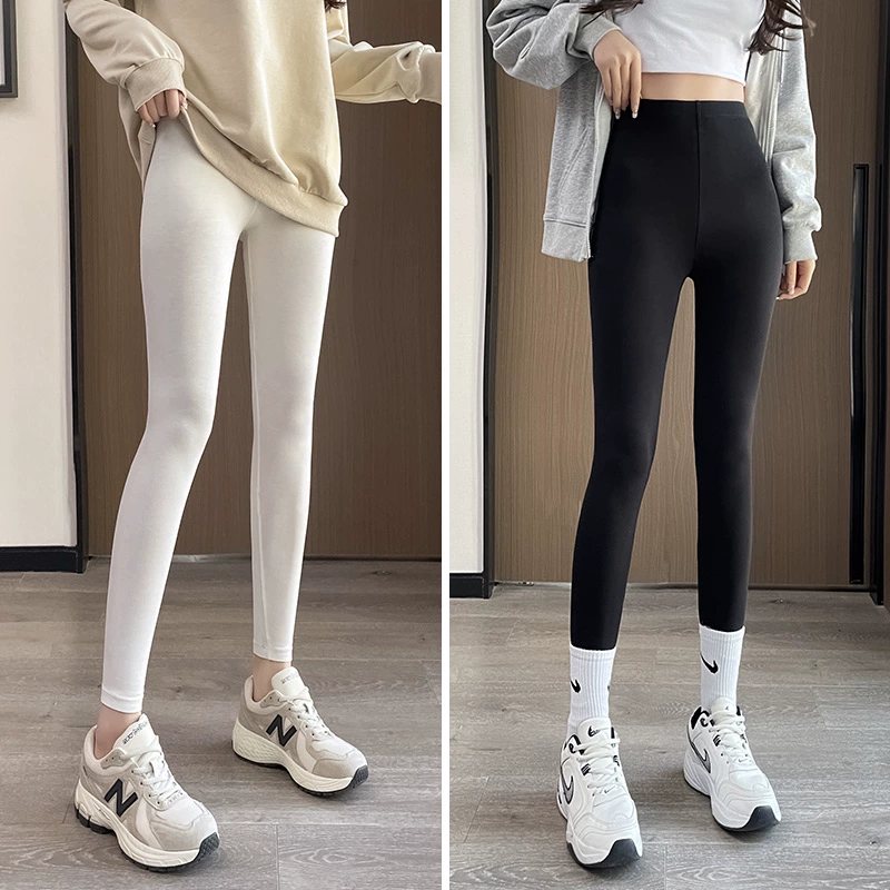 Эластичные термог leggings для женщин, высокой талией, плюс‑размер, подходят для йоги, повседневной носки и зимы
