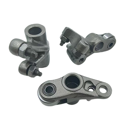 Crankshaft, camshaft rocker arm for