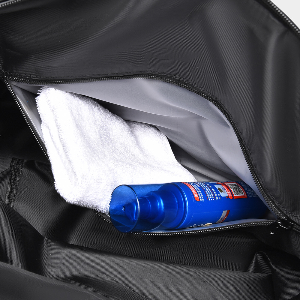 Bolsa de fitness de natación de separación seca y húmeda de gran capacidad anti-salpicaduras, bolsa de viaje portátil de un solo hombro para deportes, bolsa de almacenamiento de negocios