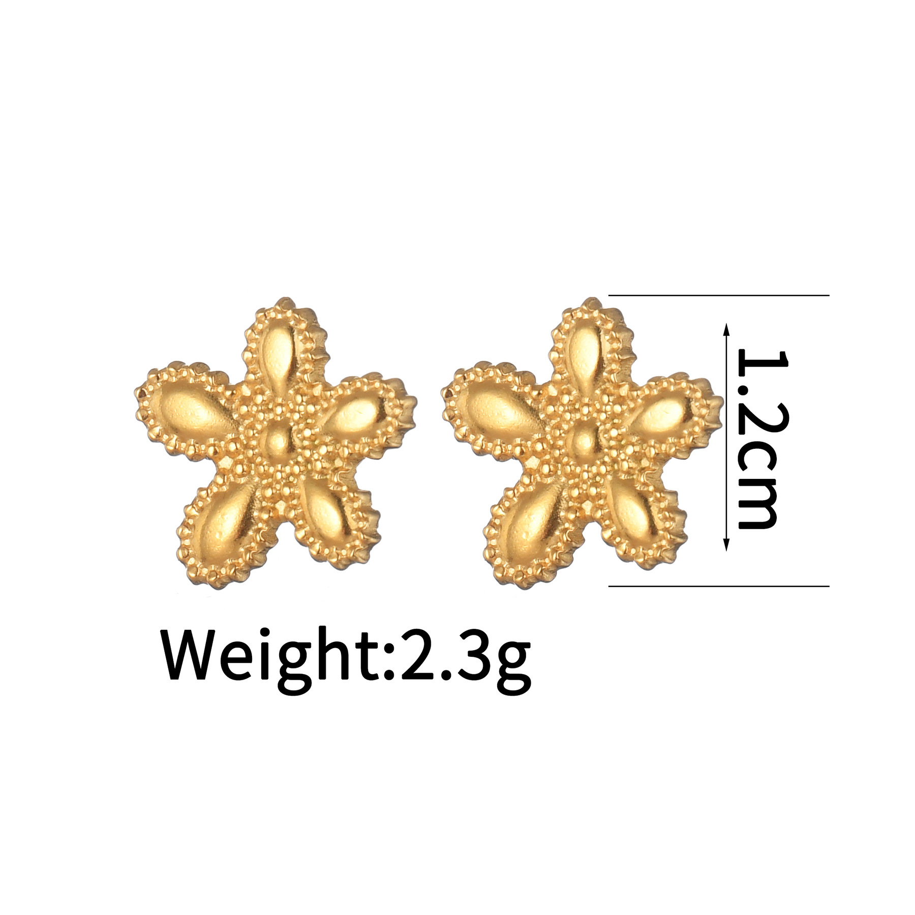 6g Weight PVD Coated Gold Plating Process 201 Stainless Steel Ear Needle Material 18K Real Gold Plated Plating Material Stone-Free Inlay Material Ear Studs Classification 1 Pair Quantity Holiday, Daily Occasion 304 Stainless Steel Material Heart Shape Pattern Women's Gender Simple Style, Classic Style Style Waterproof Non Tarnish, Plating Craft PVD Coated Real Gold Plated Heart Shape 304 Stainless Steel Simple Style Classic Style Waterproof Non Tarnish Ear Studs 2