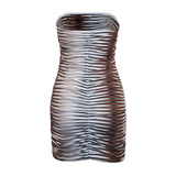 (Трансграничная торговля), сексуальный бюстгальтер-топ без рукавов, летнее платье, юбка, мини-юбка, европейский стиль, в обтяжку, с акцентом на бедрах