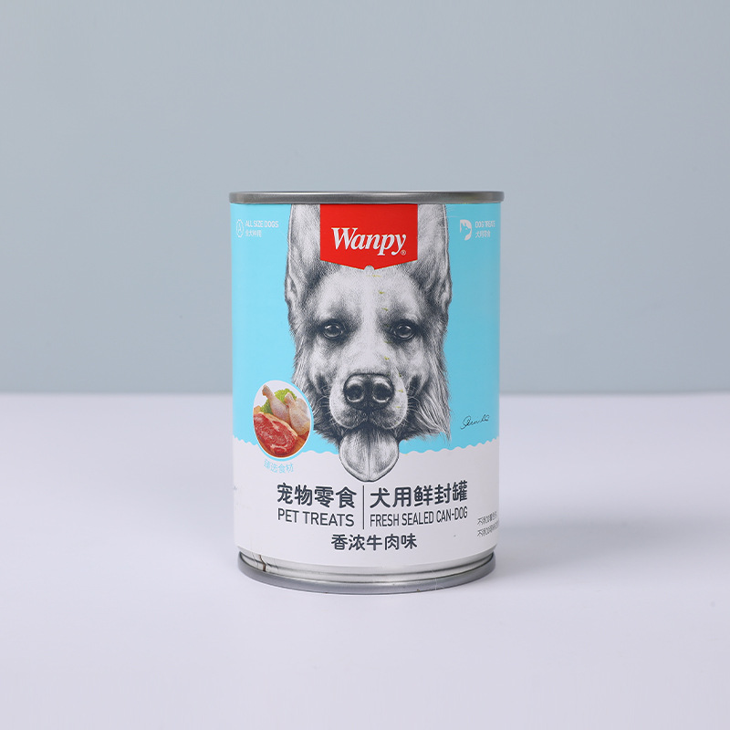 Perro travieso Canned Snacks para perros Mezcla de comida para perros Comida húmeda con sabor a carne Bibimbap para mascotas Suministros para mascotas al por mayor