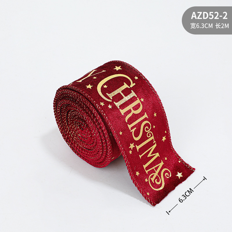 6.3CM tela de terciopelo rojo vino / 2M