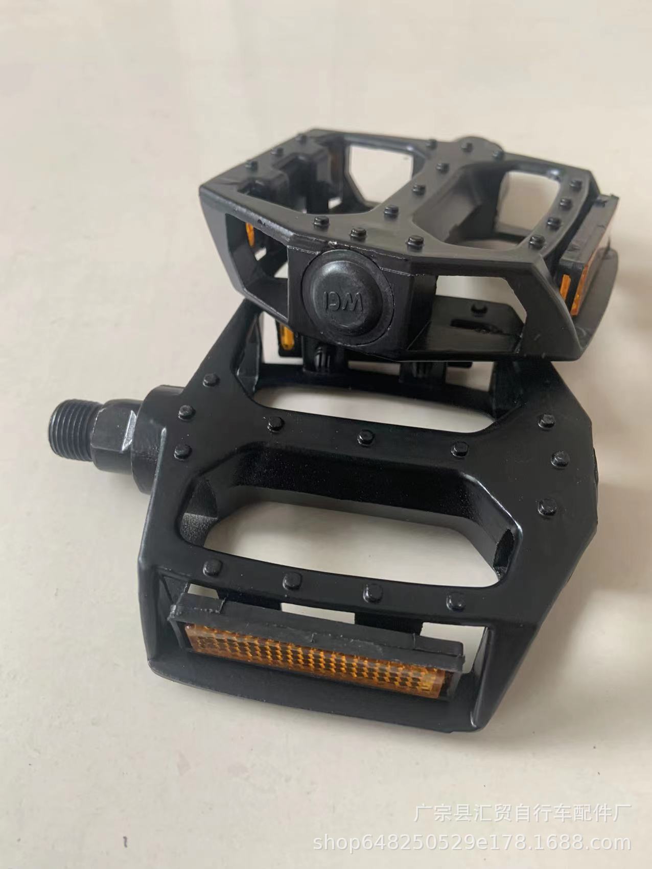 自行車鋁合金腳蹬山地車腳踏雙珠腳蹬子單車大鋁腳蹬板腳蹬鋁腳踏