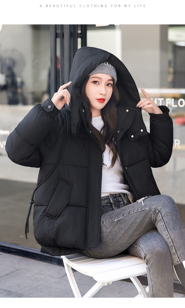 Dames donsjas modieus losvallend dik gewatteerd jasmodel_voghion.com