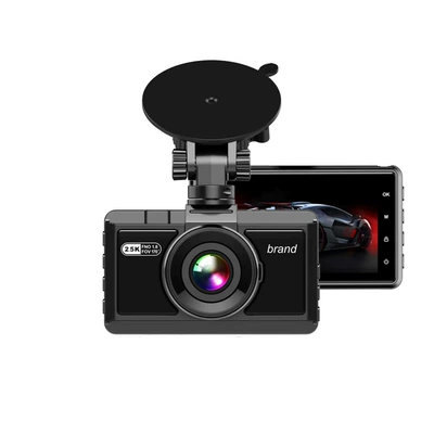 Dashcam with 24-hour monitoring, 4K night vision, car navigation system, dual recording before and after parking