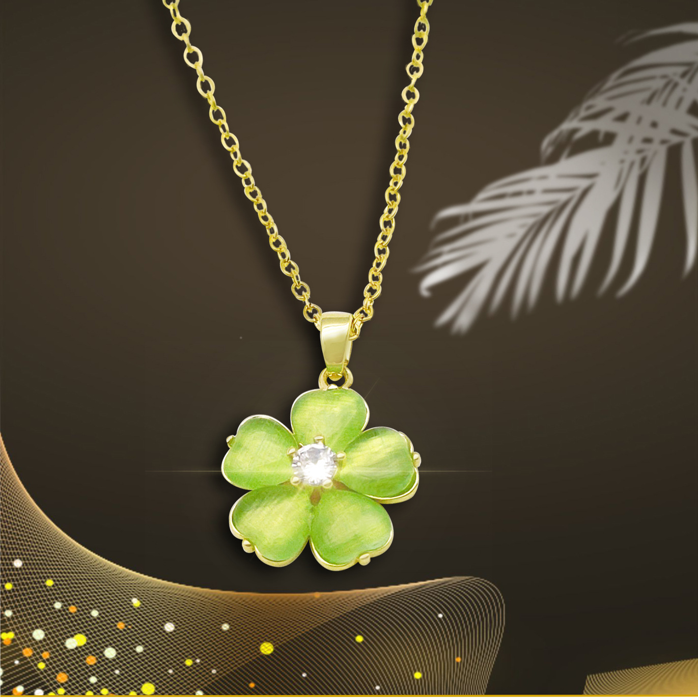copper fashionable green pendant jade
