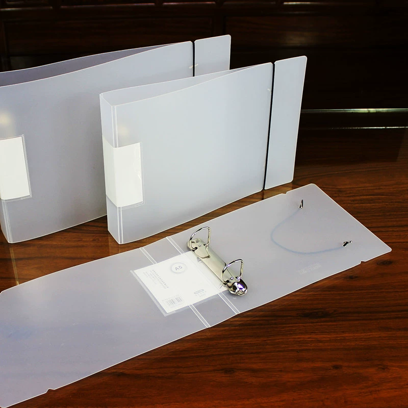 Horizontal 2 -hole folder perfunction folder A3/A4/B5/A5 horizontal flip two -hole live pages folder file folder test paper folder