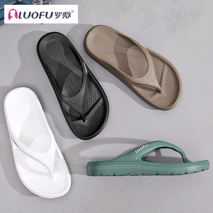 Slippers Men's Flip-Flops Soft Bottom Non-Slip Wear-Resistant Summer Clip Outer Wear Splint Sports Beach Sandals Men's New Arrival
