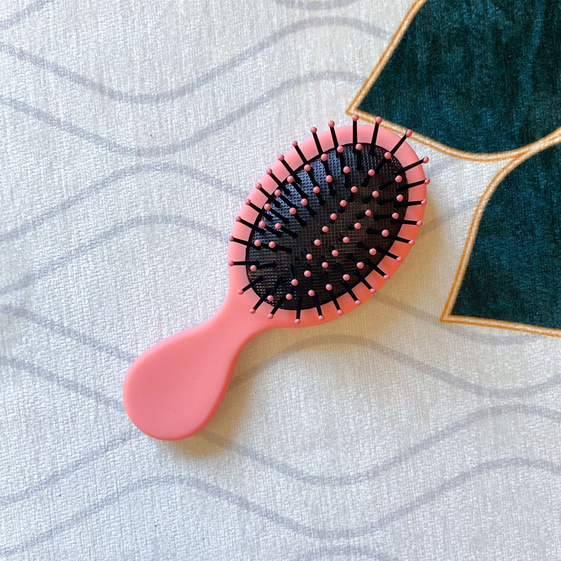 Peine plegable portátil pequeño peine de estilo de cabello trenzado para mujer peine pequeño peine para niños niña Bangs peine de dientes denso peine de viaje